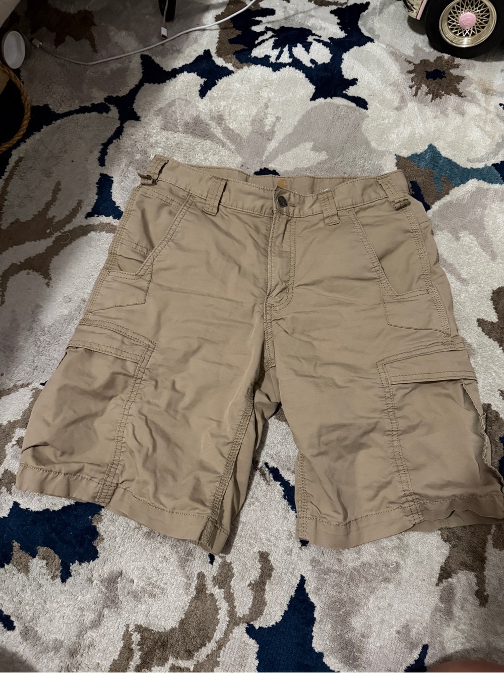 Carhartt Men's Cargo Shorts in Khaki